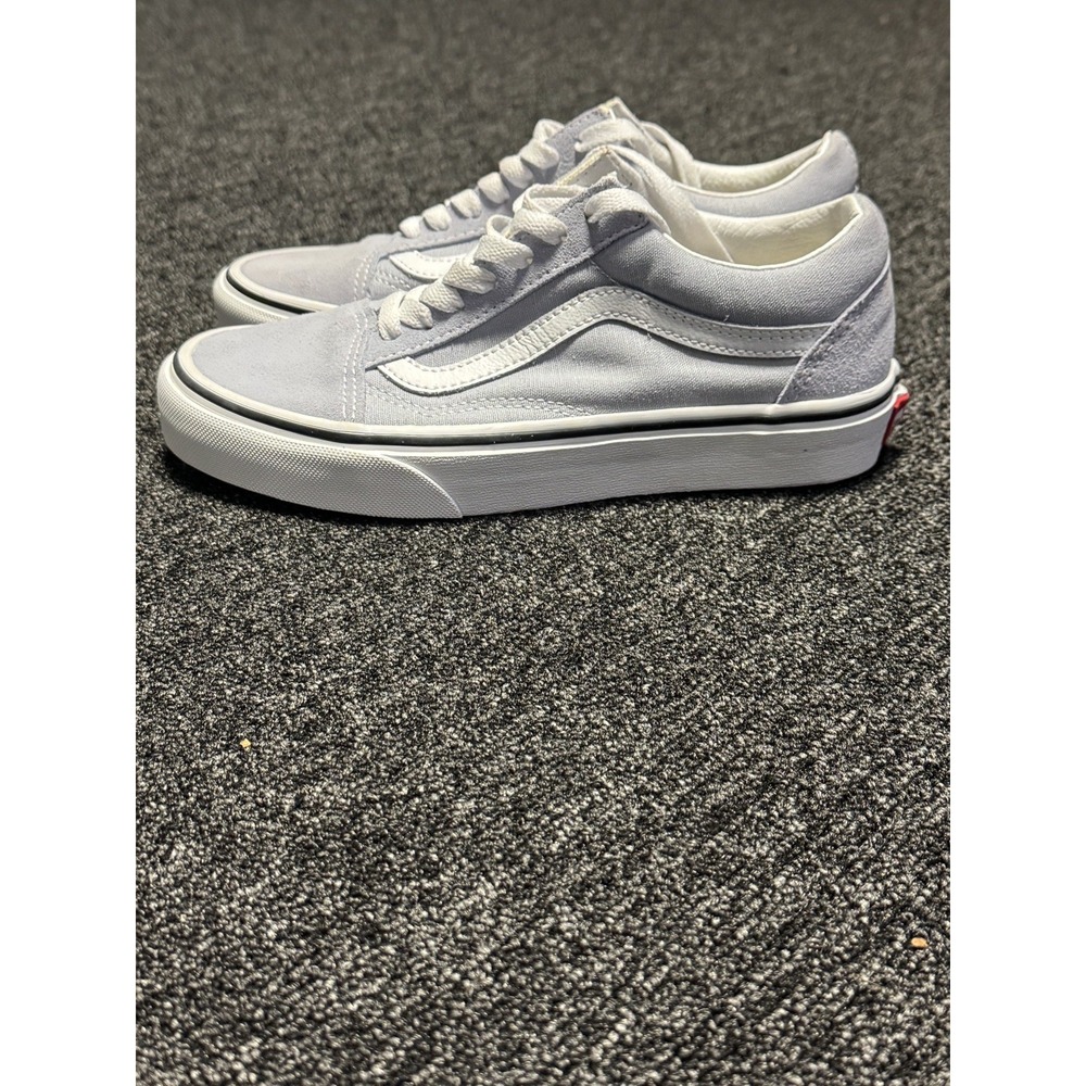 Vans Old Skool Grape Leaf True‎ White Green Suede Canvas Size M 4.0/W5.5